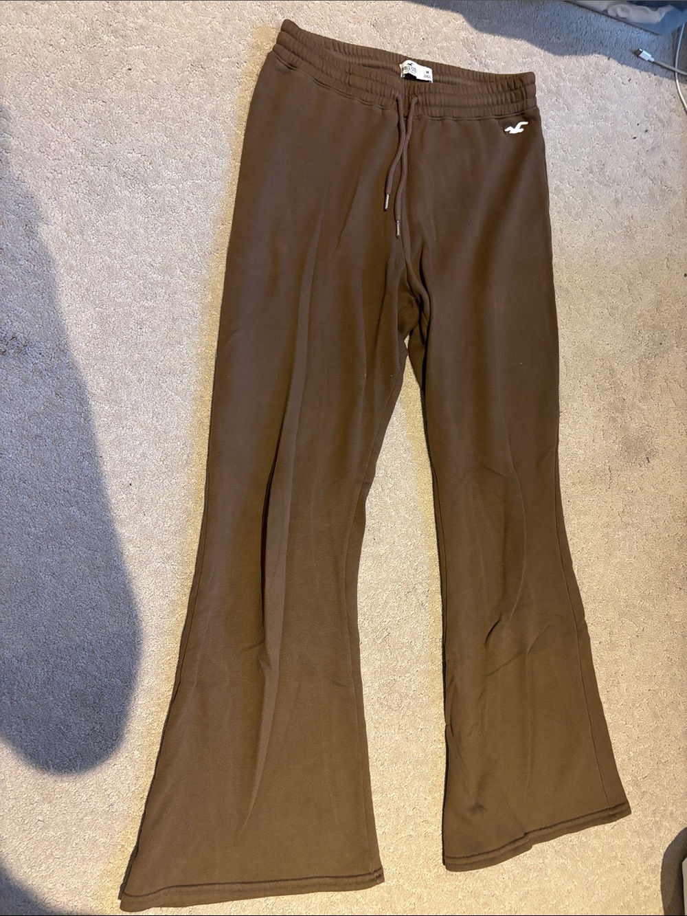 Hollister Brown Flare Sweatpants